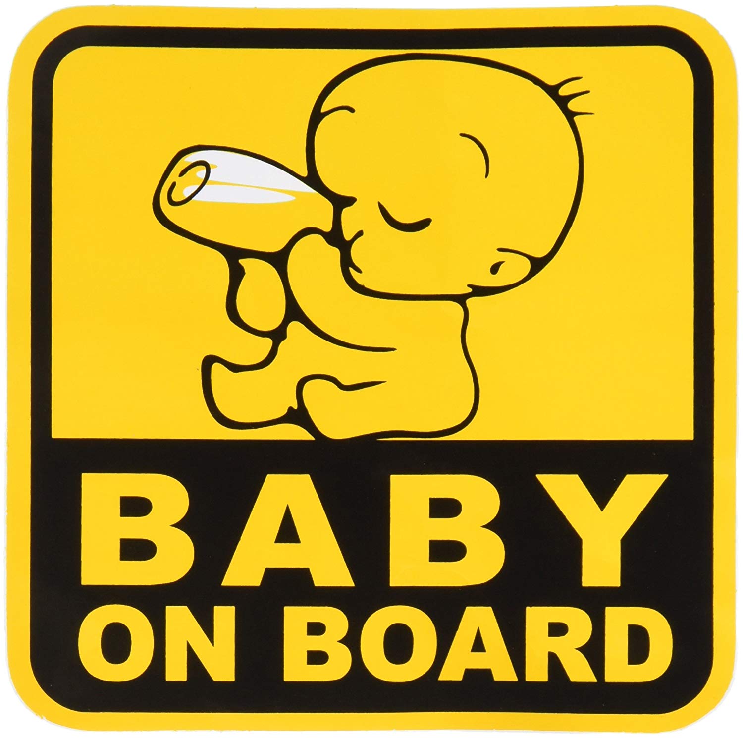 BABY ON BOARD Graphic Sticker